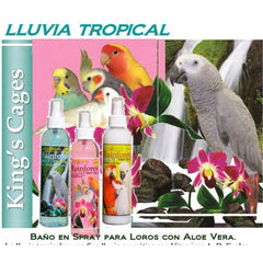 SUN PARROTS LLUVIA TROPICAL 240ML. BABY POWDER