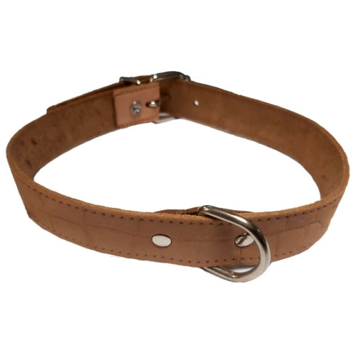 COLLAR PIEL LABRADO 20x500mm. ROJO