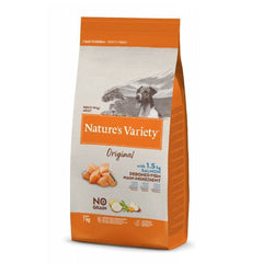 NATURES VARIETY ORIGINAL GF MINI ADULT SALMON 1.5 Kg