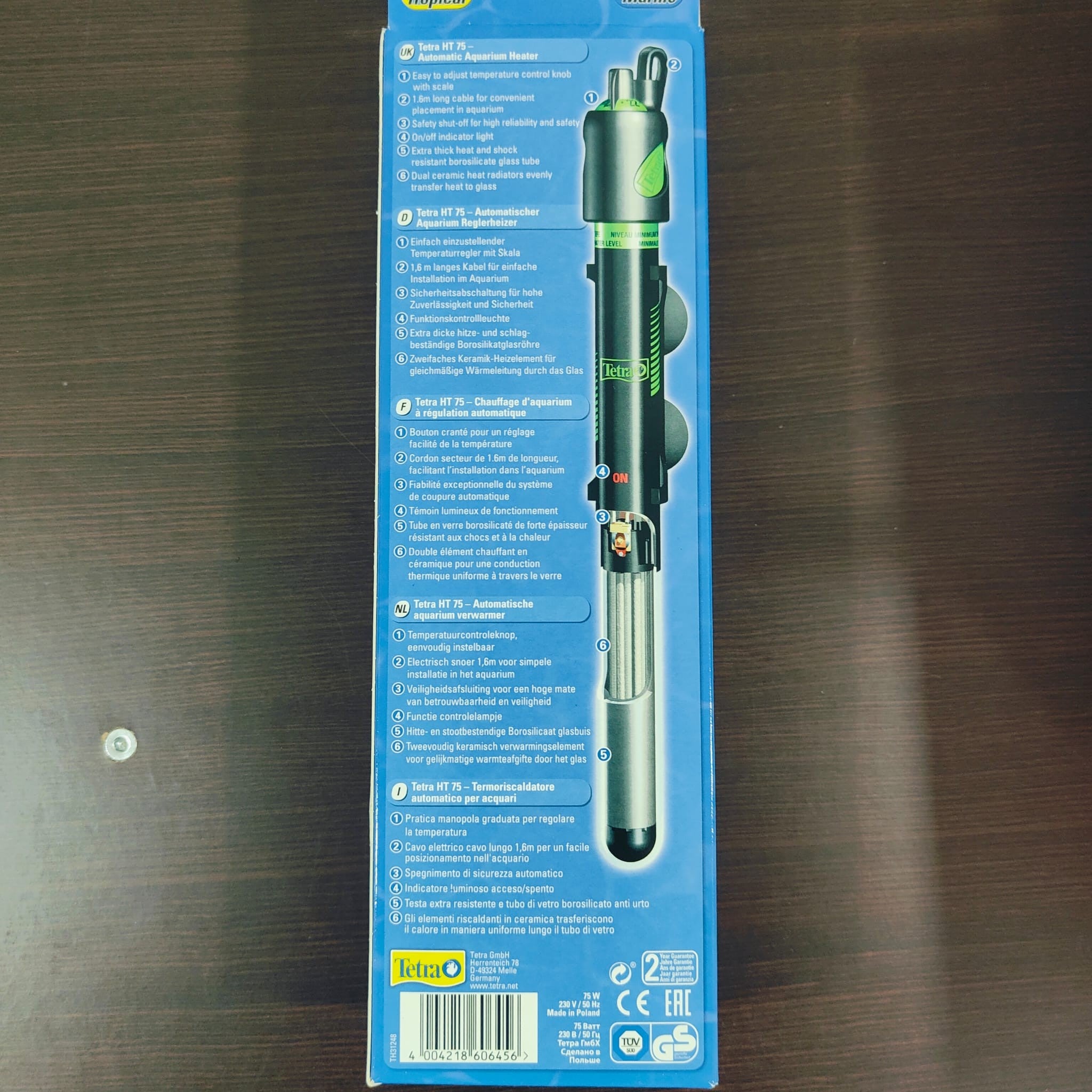 CALENTADOR TETRATEC HT 25w.