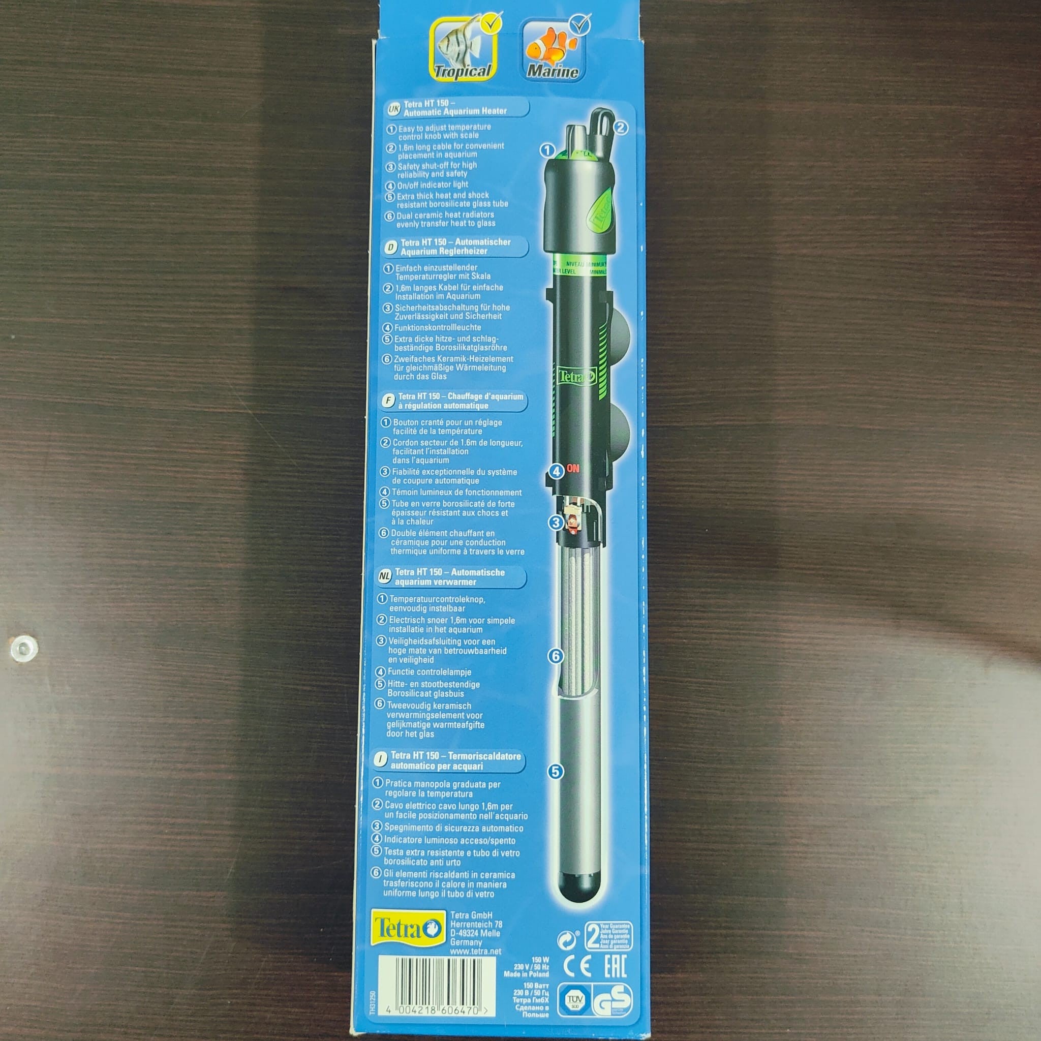 CALENTADOR TETRATEC HT 25w.