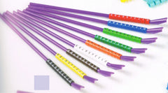 ANILLA PLAST. AGAPORNIS 4MM.NUMERADAS 10UDS.