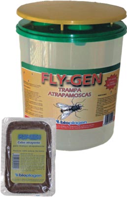TRAMPA ATRAPAMOSCAS C/CEBO. FLYGEN